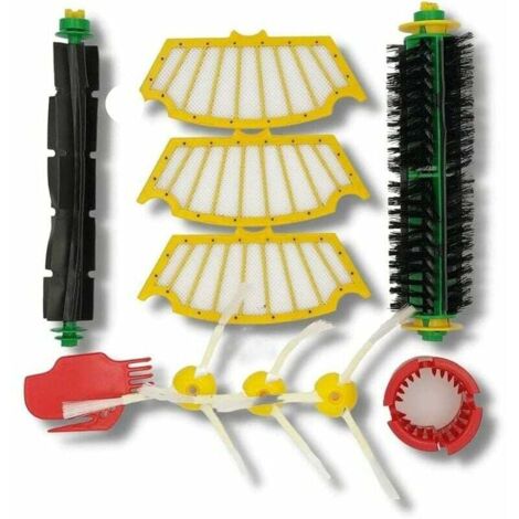 Compatibile con iRobot Roomba 500 spazzole + filtri HEPA Kit di accessori da 13 pezzi (1/5)