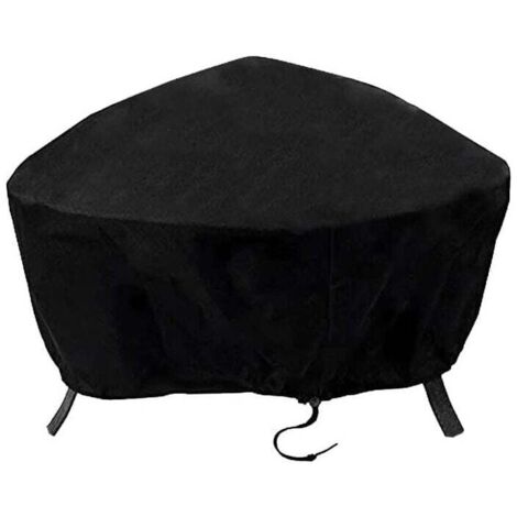 Telo di copertura protettivo per braciere, griglia, barbecue, focolare da esterno con coulisse V7084B (122 x 46 cm)