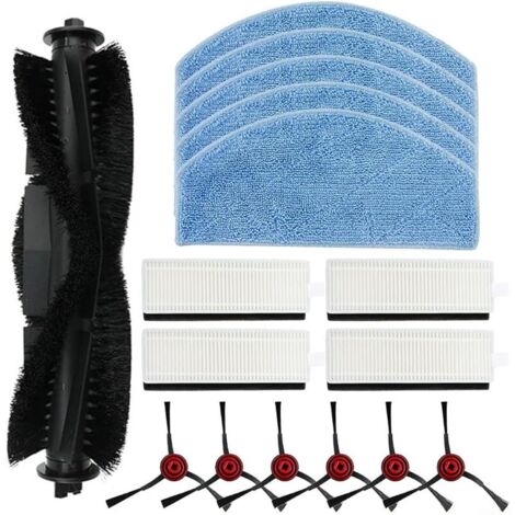 Set spazzola principale e panno di ricambio VUSZR Niceminiwall per aspirapolvere Laresar Mars 01, accessori per la pulizia dei pavimenti, spazzola (1/5)