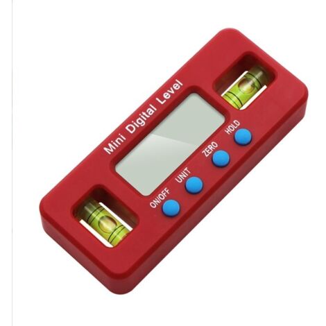Mini livella digitale elettronica da 100 mm, righello di livella magnetico potente, misuratore di inclinazione, righello angolare, calibro digitale, strumento di misurazione