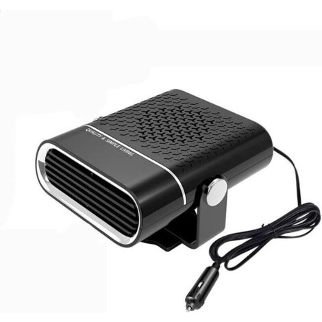 Riscaldatore/sbrinatore per auto 2 in 1 da 12 V 120 W, portatile con spina per accendisigari, regolabile a 360°. (1/4)