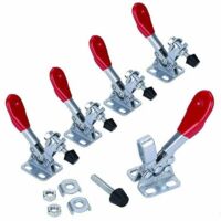 Morsetto a ginocchiera orizzontale 5 pezzi GH-201-A Capacità di tenuta per utensili manuali Antiscivolo Montaggio rapido