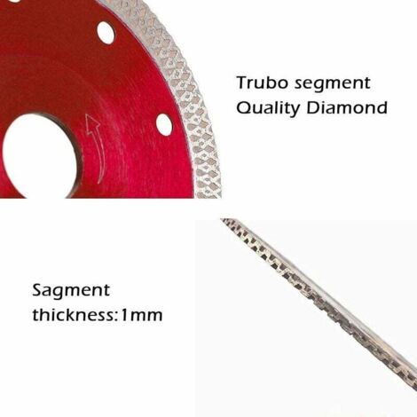 Turbo Diamond - Disco De Sierra De Cerámica, Porcelana, Ángu | Cuotas