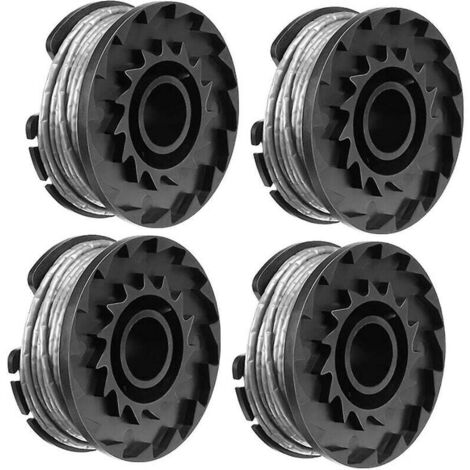 Lote de 4 carretes de hilo para cortacésped Bosch Easygrasscut 23, 26, 18, 18-230. (1/4)