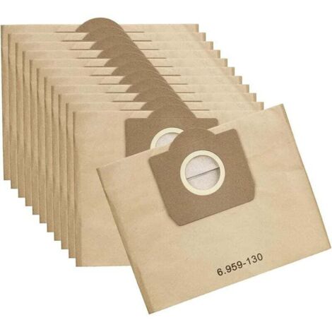 12 bolsas de aspiradora para Karcher 6.959-130.0 (1/4)