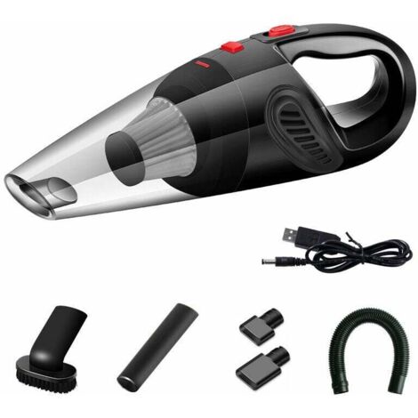 Aspirapolvere portatile per auto, potente aspirapolvere portatile da 8500 Pa e 120 W con luce LED, filtro HEPA in acciaio inossidabile per auto (1/5)