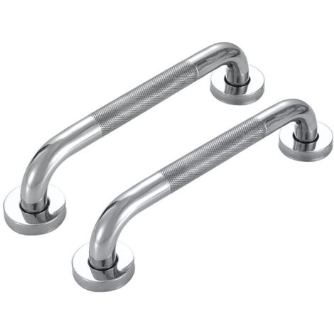 maniglioni per il bagno, supporto per maniglia doccia in acciaio inossidabile per vasche da bagno, WC e scale - 30 cm (1/5)