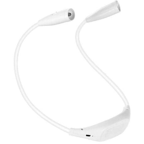Lámpara colgante LED blanca con atenuación continua, brillo ajustable y diseño portátil, ideal para estudiantes. Perfecta para leer e iluminar. (1/5)
