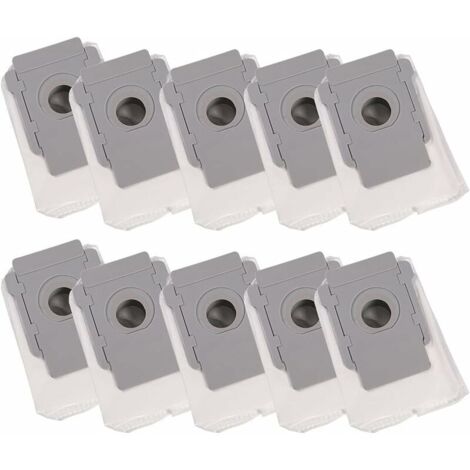 Bolsas para aspiradora compatibles con las bolsas de transferencia automática de suciedad de las series iRobot Roomba I y S, paquete de 10 unidades. (1/5)