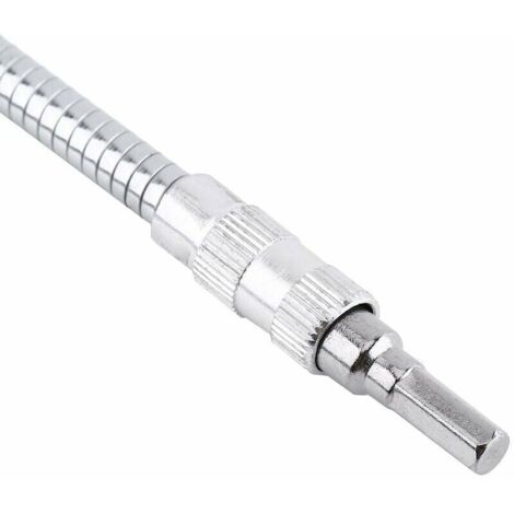 unidad de extensión de destornillador con eje flexible, soporte para puntas, enlace de conexión para taladro inalámbrico general (300 mm de largo) (1/5)