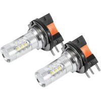 Faros antiniebla LED H15 80W3030 de alta potencia para coche (2 unidades de H15-80W)