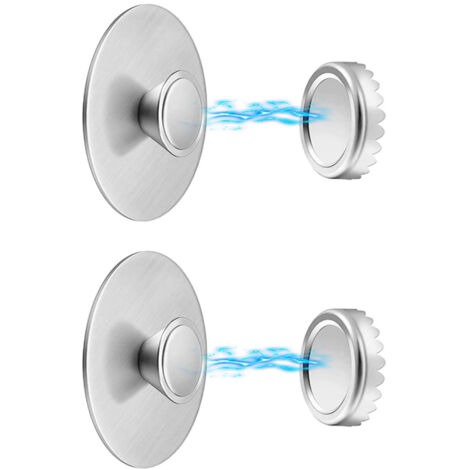 Porte-savon magnétique mural en acier inoxydable – Économise de l'espace – Dimensions compactes – Pour cuisine et salle de bain