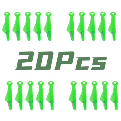 20 Pcs Enfile-Aiguilles, Accessoires Couture Aiguilles Couture Enfile Aiguille Machine à Coudre Plastique DIY Enfile-Fil, Passe Fil Couture pour Coudre à Main & Quilting Craft (Vert) (1/5)