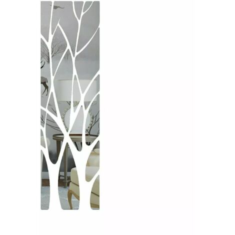 Grand coin arbre sticker mural avec de grandes fleurs, des oiseaux et des feuilles de chambre d'enfants art mural autocollant mural 087 (Branches à gauche, Tout en Noir Grand coin arbre sticker mural avec de grandes fleurs, des oiseaux et des feuilles de chambre d'enfants art mural autocollant mural 087 (Branches à gauche, Tout en Noir