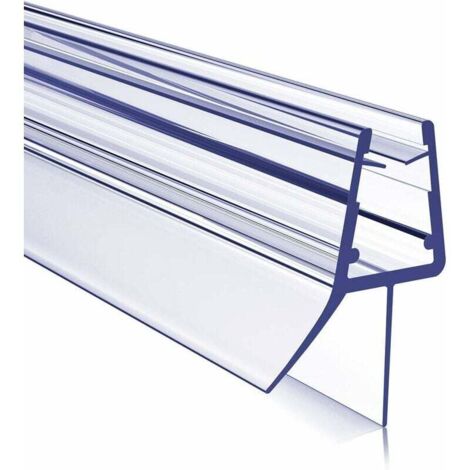 Rnemitery – Joint de douche 50cm – Étanchéité PVC pour portes vitrées 4-6mm – Installation facile – Protection contre les fuites d'eau