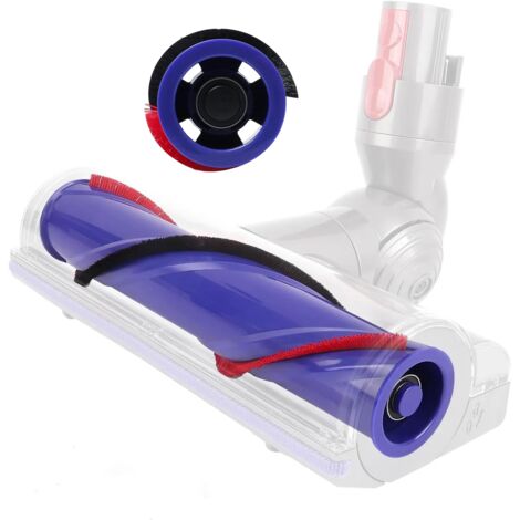 Rnemitery – Brosse à rouleaux à entraînement direct pour aspirateurs Dyson V6 et V7 – Compatible avec modèles 35W et 50W – Diamètre 45 mm (1/5)