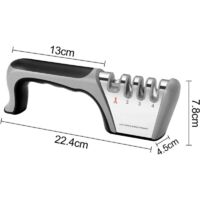 Acheter Aiguiseur De Couteaux Diamant Rapide Professionnel, 3 étapes, Outils D'affûtage De Couteaux, Pierre à Aiguiser