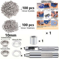 Kit De 120 Pièces D'œillets Pour Bâche - Diamètre Intérieur 12mm, Avec Outil, Marque Vvhippo, Neuf