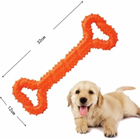 2 Stck Hundespielzeug Unzerstrbar 2025 - Quietschend Fr Kleine,  Mittelgroe & Groe Hunde, Welpenspielzeug