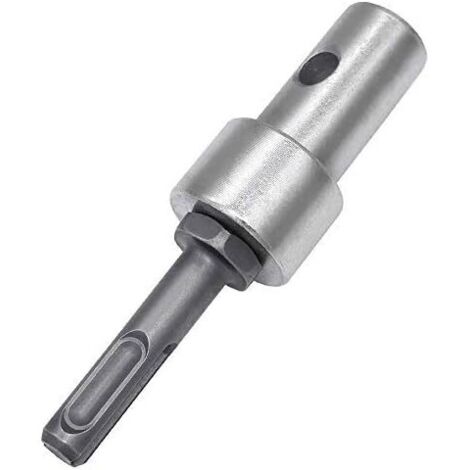 Adattatore per trapano a tazza, adattatore filettato, mandrino senza chiave 1/2", asta rotonda M13 x 15 mm. (1/5)