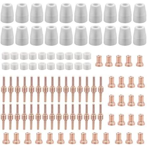 100 pezzi PT31 Plasma consumatori Discouper Plasma Parkside Cut 30 40 50 Cutch Taglia la punta dell'elettrodo al plasma di decouper al plasma