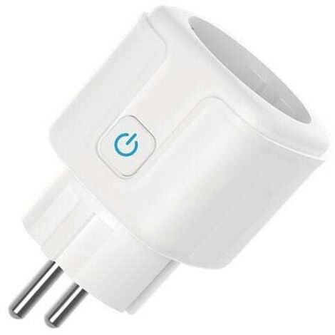 Enchufe inteligente WiFi SP21-4 de 16 A compatible con Alexa, Google Home, Siri, control por voz, control remoto, temporizador y programación, no requiere concentrador (paquete de 4) (1/5)