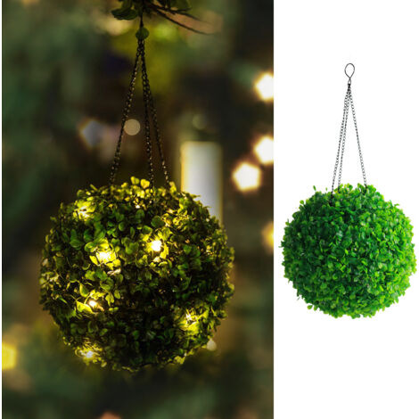 Linterna solar colgante para exteriores, impermeable, cambia de color, con cadena decorativa para colgar para patio, porche, balcón, 20 cm, jardín Art Deco (1/5)