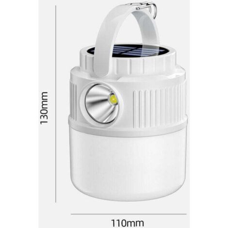 Lámpara De Campamento LED Recargable Retro Lámpara De Tienda De Campaña Portátil Lámpara De