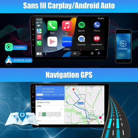 Écran Auto GPS 8.8" Avec Apple CarPlay & Android Auto Pour BMW X3 E83 - Remplace écran D'origine