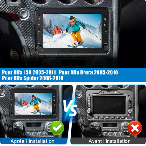 Autoradio Android 13 écran 10,25" Pour BMW Série 1 F20 (2017-2019) - 4Go+64Go, CarPlay Sans Fil, 4G