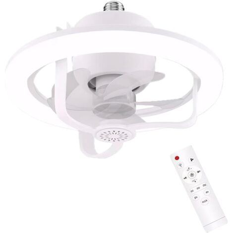 50-W-LED-Ventilatorleuchte mit Fernbedienung, Deckenventilatorleuchte, 360° neigbarer Kopf (1/5)