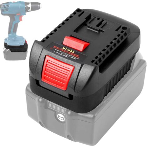 MT18BS Akku-Adapter für Makita, Bosch, TEPULAS 18V Li-Ionen-Akku-Konverter-Adapter (1/5)