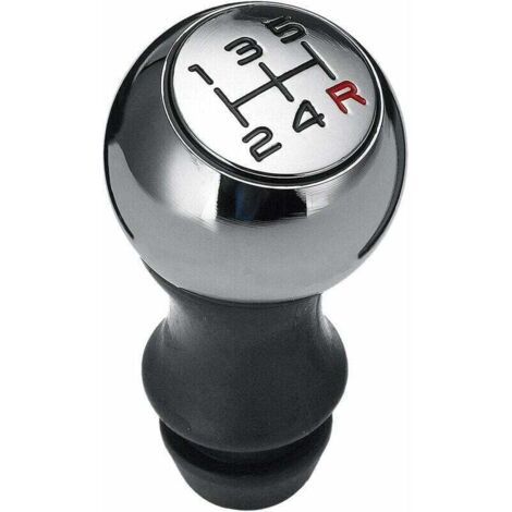 Pommeau de Levier de 5 Vitesses Manuelle pour Voiture 206 207 3008 etc/ C2 C3 C4 Picasso Berlingo Saxo (Silber) (1/5)