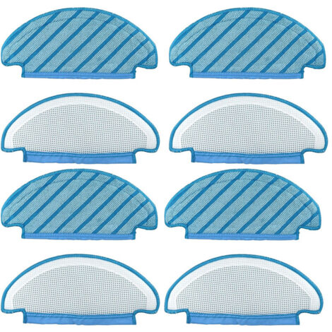 8-teiliges Set Reinigungstücher, kompatibel mit Ecovacs Deebot Ozmo 920/950/T5/T8/T8 AIVI/T8 Max/N7/N8+/N8/N8 Pro/T9/T9max/T9 Power Saugroboter (1/5)