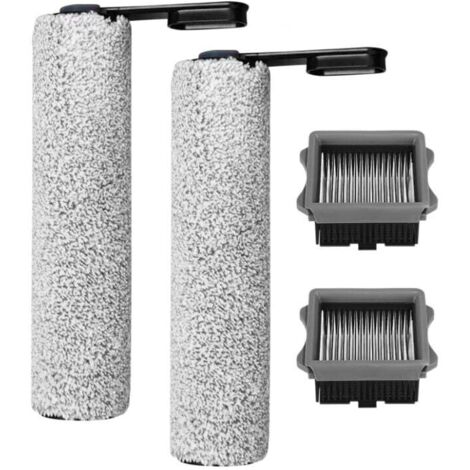 Zubehörset für Tineco Floor One S7 Pro - S6 Staubsauger, 2 Bürstenwalzen und 2 HEPA-Filter für Floor One S7 Pro, Zubehörset für kabellose Nass- und Trockensauger (1/4)