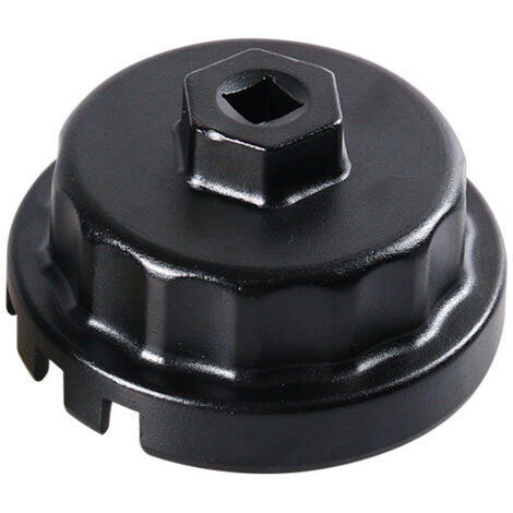 Ölfilterschlüssel für Toyota (Ölfilterkappen-Ausführung, 64 mm) für Lexus, Camry, 4Runner, RAV4, Tundra, Tacoma, Highlander, Sienna, Sequoia, Avaion und Venza (2,5–5,7 l Motoren). (1/3)