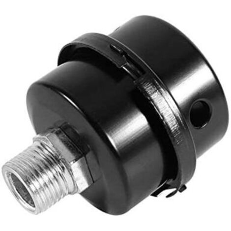 Luftkompressorfilter-Schalldämpfer, Gewindeschalldämpfer, Luftfilter, ölfreie Kompressoranschluss-Schalldämpfer (1/2" 20mm Gewinde)