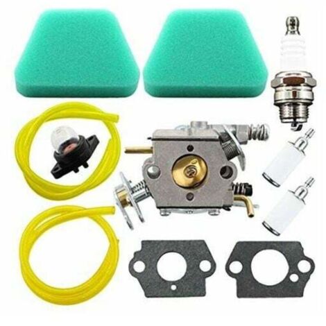Vergaser für Poulan und Poulan Pro 2250, 2450, 2550, 2550LE, 260Pro, PP220, PP221, PP230, PP260 (Teilenummer Walbro WT-625, WT-391, Zama C1Q-W9, 530071621, 530069722, 530035400), mit Luftfilter. – Fei (1/5)