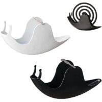 Spiralförmiger Räucherstäbchenhalter für Mückenschutzmittel, spiralförmiger Ständer für Mückenschutzmittel, spiralförmige Aufbewahrungsbox für Mückenschutzmittel (2 Stück)