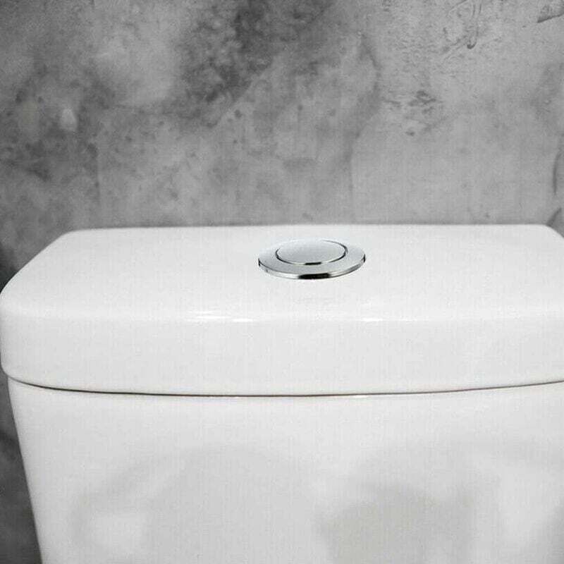 Bouton Poussoir Toilette Chasse Double Réservoir Plastique Pr 38mm Trou