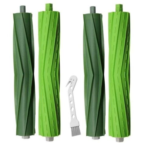 2Jeux de Brosses à Rouleaux en Caoutchouc de Rechange pour IRobot Roomba I3 I3 + I6 + I7 I7 + I8 + plus E5 E6 E7 PièCes (1/5)