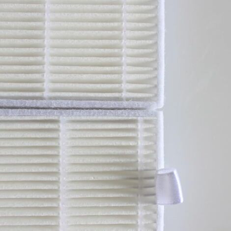 FOREHILL Brosses latérales pour aspirateur robot Eziclean Power Animal - Pièces de rechange durables - 5 filtres + 6 brosses latérales