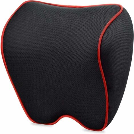 FOREHILL Coussins Appuie Tête Voiture Appuie Tete Automobile Oreiller cervical pour Voiture avec Mousse à Mémoire pour Conduite Oreiller Siège Voiture pour Voyage Bureau Maison Voitures SUV Camions