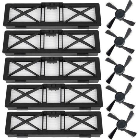 FOREHILL Neato Botvac Accessoires Filtres Brosse latérale pour Neato Neato Botvac série D D85, D80, D75 Neato Botvac série D5, accessoires (1/5)