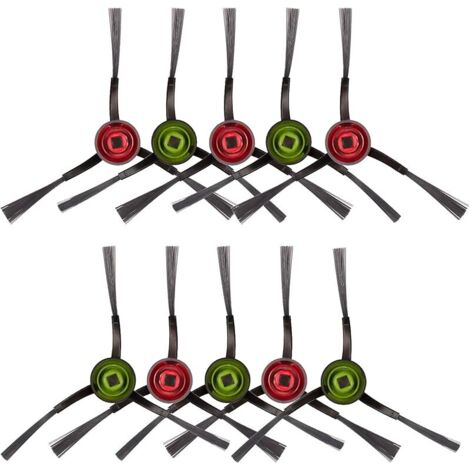 FOREHILL (10 Pièces) N10 Pièces de Rechange Pour Brosse Latérale Pour Robot Aspirateur Ecovacs DEEBOT OZMO N10 N10 Plus 920 950 T8 AIVI Max (1/5)