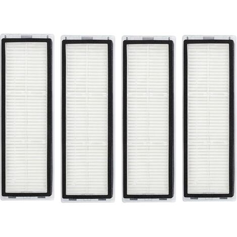 FOREHILL Kit de pices de rechange pour filtre HEPA compatible avec L10s Ultra/L10s pro/D10s plus/L10 Ultra/L10 Prime Xiaomi X10 Plus (4 filtres HEPA) (1/5)