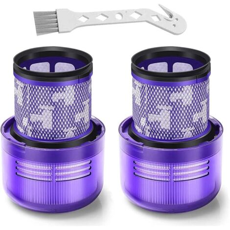 FOREHILL Filtre de Remplacement pour Dyson V11 SV14 Séries, Lavable filtres de Rechange aspirateur pour Dyson V11 Cyclone Animal Absolute Total Clean, 2 HEPA Post-Moteur Filtre, Remplacer DY970013-02 (1/5)