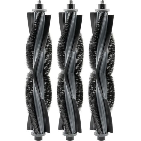 (3 pices) X2 Omni Brosses rotatives pour aspirateur robot ECOVACS DEEBOT X2 Omni/ X2 Pro/ X2, brosse principale poils en nylon, pices de rechange pour brosse rotative, Rouleaux de brosse (1/5)
