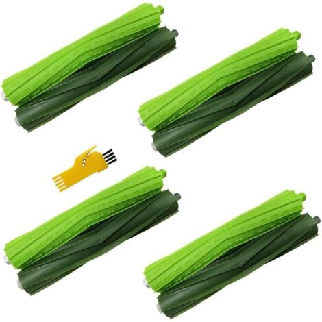 FOREHILLou Lot de 4 brosses principales de Rechange pour aspirateur iRobot Roomba i7 i7+ E5 E6 E7 (1/5)