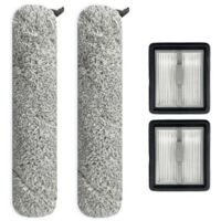 4 PièCes pour Bissell X7 3350F 2832Z 2955Z Brosse de Sol pour Aspirateur Sans Fil et Accessoires de Remplacement de Filtre Hepa